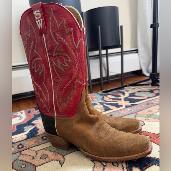 luchesse custom cowboy boots 8.5 - Picture 1 of 7